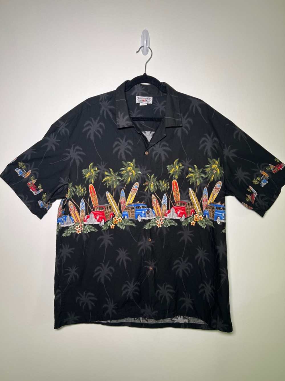 Pacific Legend Apparel Hawaiian Button Down Short Sleeve Shirt